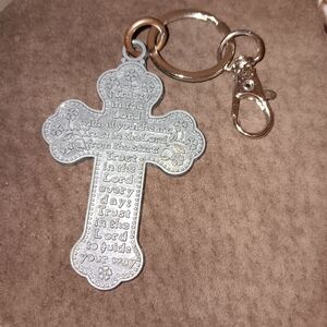 Camco Pewter Trust in the Lord Keychain